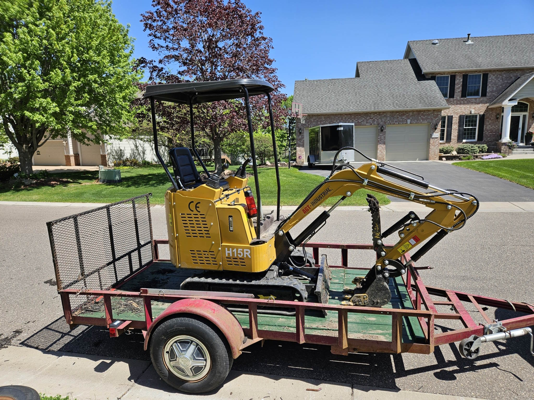 Mini excavator rental in Maple Grove MN